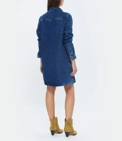 A.P.C. Robe Leana Bleu Indigo Délavé -Boutique UGG unnamed file 2594