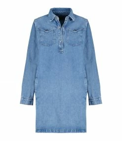 A.P.C. Robe Leana Bleu Clair
