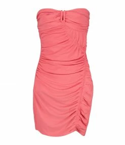 SELF PORTRAIT Robe Mini Bustier Rose