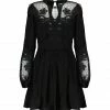 SELF PORTRAIT Robe Dentelle Noir