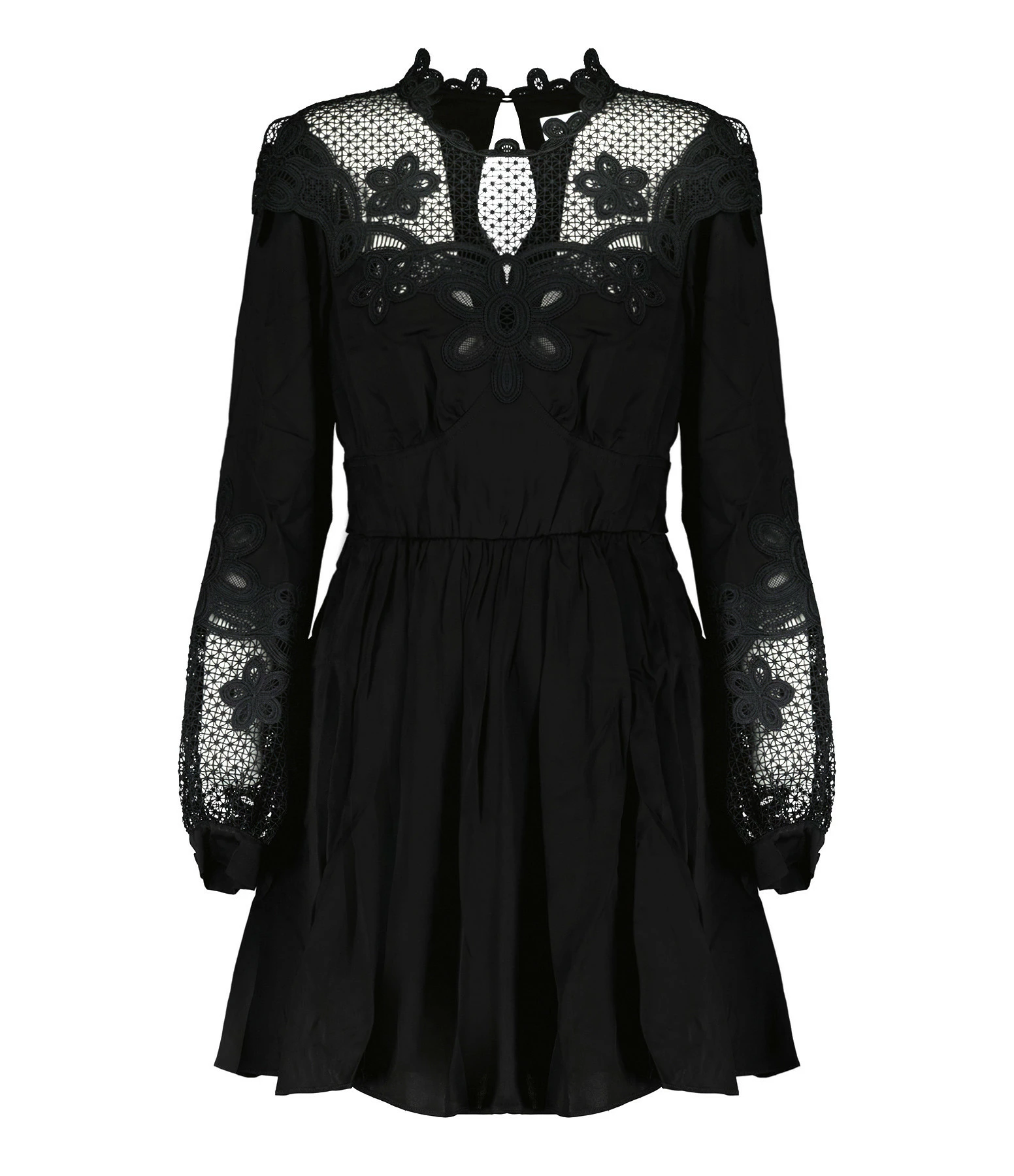 SELF PORTRAIT Robe Dentelle Noir 1 SELF PORTRAIT Robe Dentelle Noir
