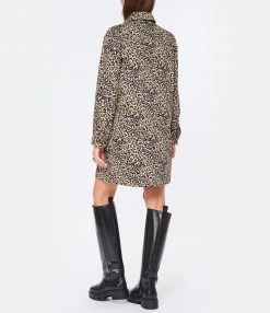 A.P.C. Robe Mia Coton Beige Léopard 5 A.P.C. Robe Mia Coton Beige Léopard -Boutique UGG unnamed file 2637