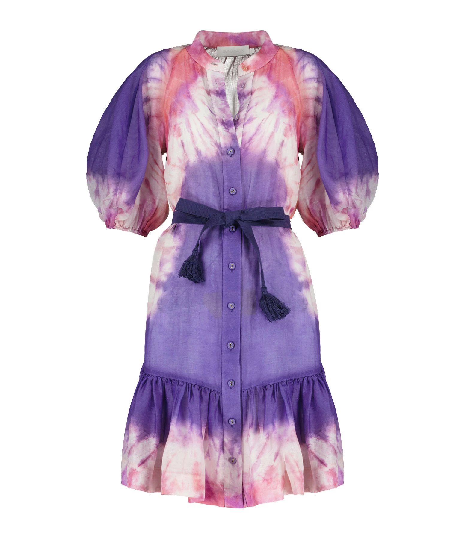 ZIMMERMANN Robe Mini Violette Mauve 1 ZIMMERMANN Robe Mini Violette Mauve