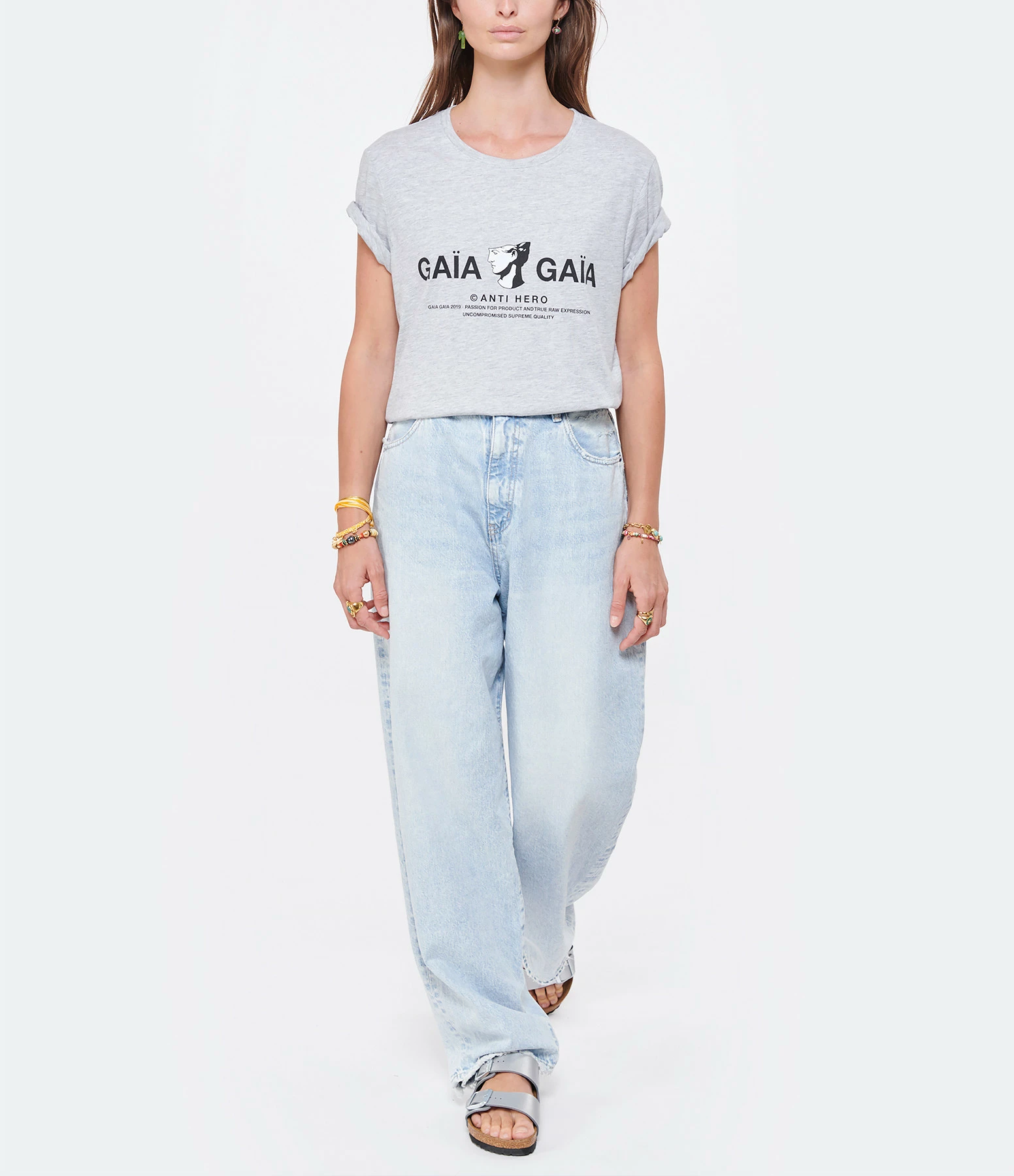 MOUSSY VINTAGE Jean Blue Villas Wide Denim Bleu Clair 5 MOUSSY VINTAGE Jean Blue Villas Wide Denim Bleu Clair - Image 5