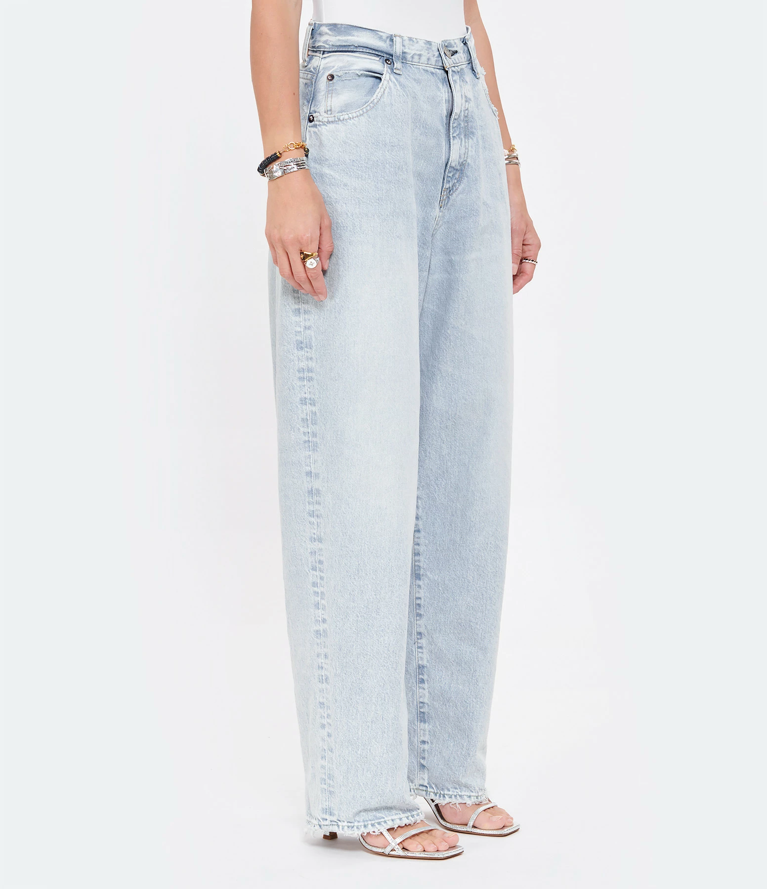 MOUSSY VINTAGE Jean Blue Villas Wide Denim Bleu Clair 6 MOUSSY VINTAGE Jean Blue Villas Wide Denim Bleu Clair - Image 6