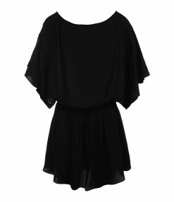 JEANNE VOULAND Robe Daho Smock Noir