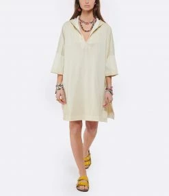 ROBERTO COLLINA Robe Coton Écru -Boutique UGG unnamed file 2752