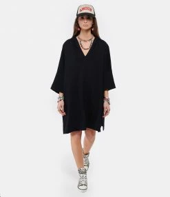 ROBERTO COLLINA Robe Coton Noir 6 ROBERTO COLLINA Robe Coton Noir -Boutique UGG unnamed file 2756