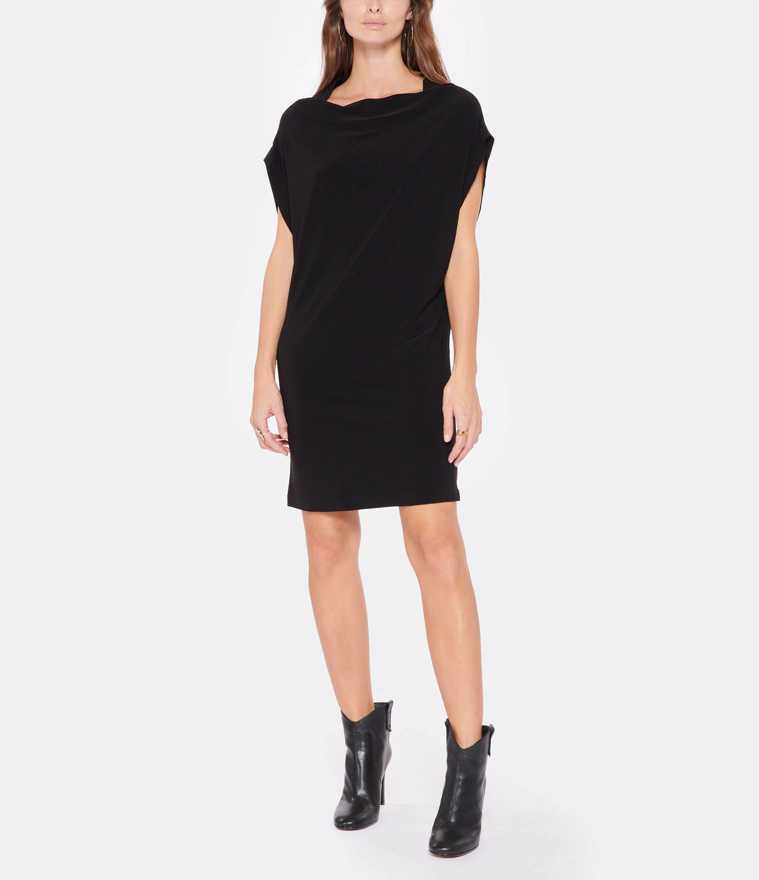 NORMA KAMALI Robe All In One Noir 4 NORMA KAMALI Robe All In One Noir - Image 4