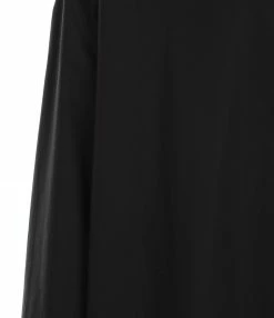 Alternative view of ROBERTO COLLINA Robe Chemise Coton Noir