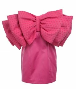 ROTATE Robe Nathalie Rose Violet