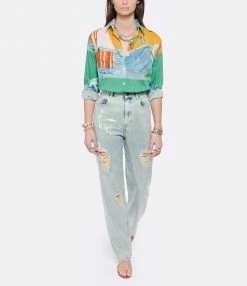 GOLDEN GOOSE Jean Denim Sequins Bleu 12 GOLDEN GOOSE Jean Denim Sequins Bleu -Boutique UGG unnamed file 279