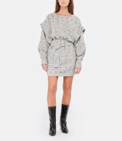 IRO Robe Pacol Pearl Grey -Boutique UGG unnamed file 2796