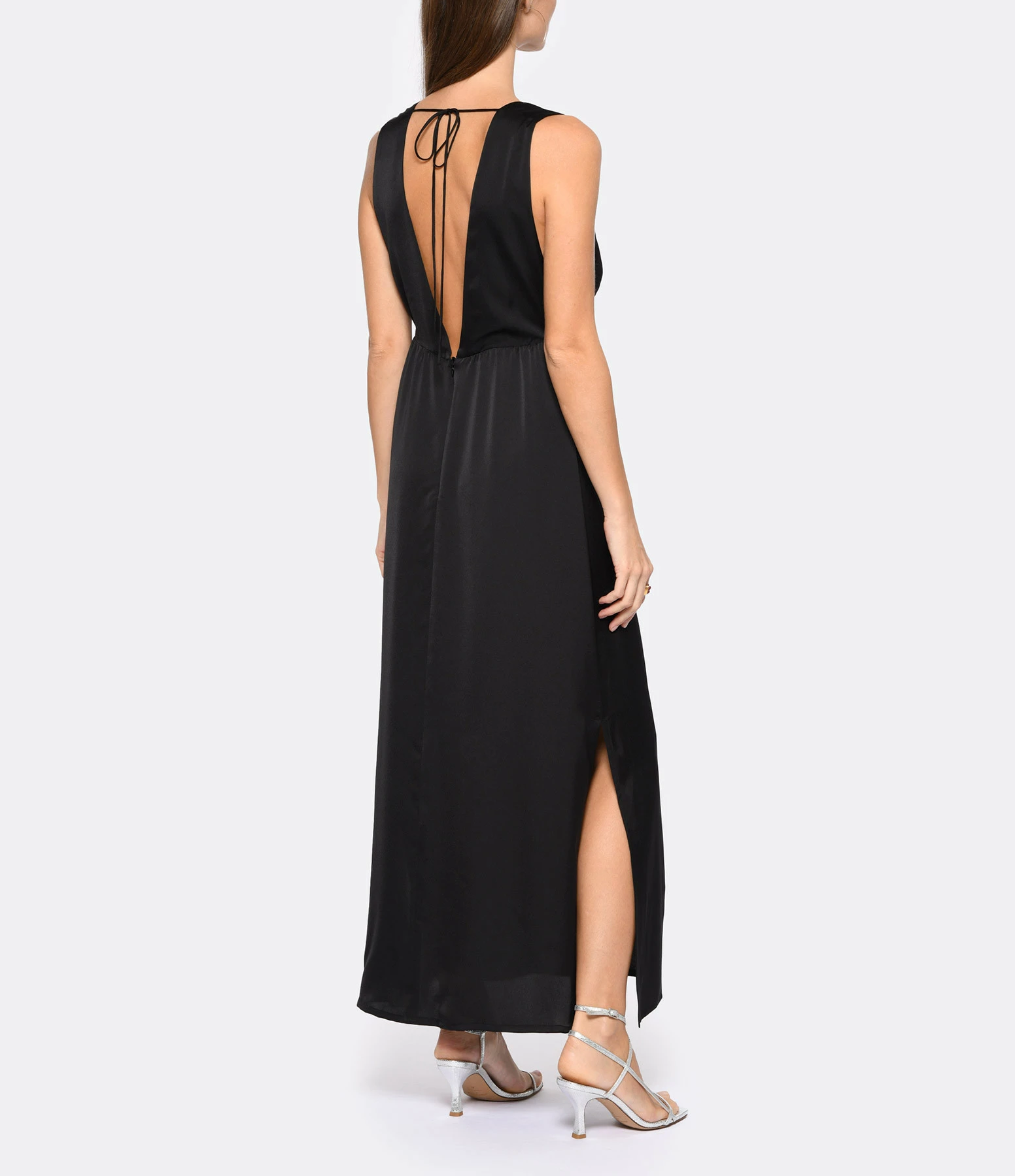 ELOAB Robe Longue Inaya Noir 4 ELOAB Robe Longue Inaya Noir - Image 4