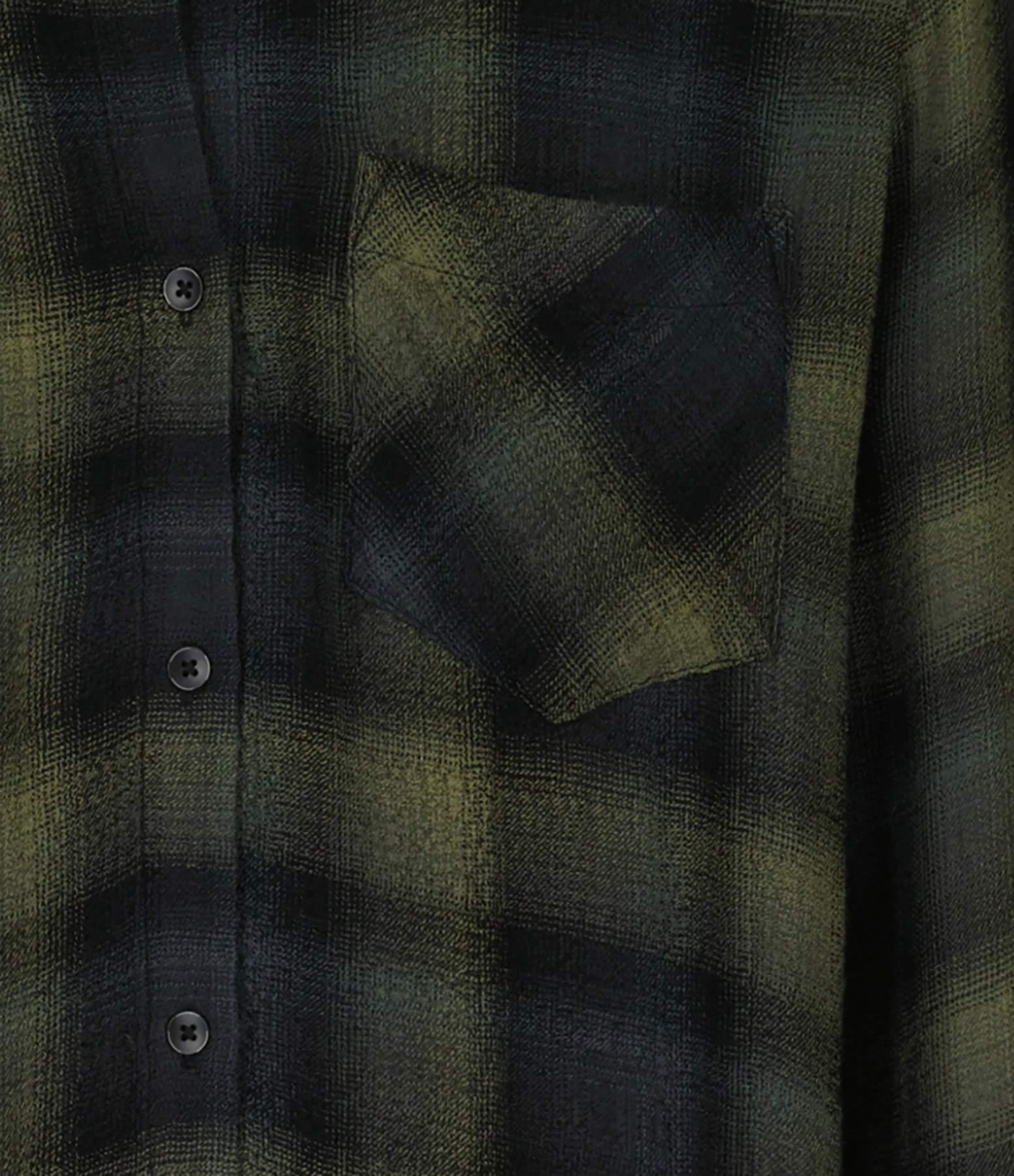 BELLA DAHL Robe Rolled Sleeve Duster Jasper Green Plaid 2 BELLA DAHL Robe Rolled Sleeve Duster Jasper Green Plaid - Image 2