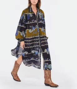 Alternative view of MES DEMOISELLES Robe Buddy Bleu