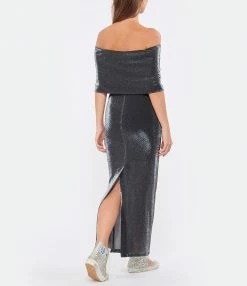 ROTATE Robe Noir Métallique -Boutique UGG unnamed file 2852