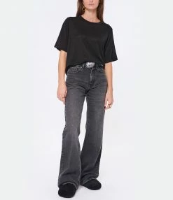 AMI PARIS Jean Boyfriend Coton Denim Noir Usé -Boutique UGG unnamed file 286