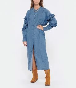 ROSEANNA Robe Like Coton Denim 6 ROSEANNA Robe Like Coton Denim -Boutique UGG unnamed file 2860