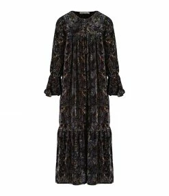 CHARLIE JOE Robe Longue Lauren Motif Cachemire