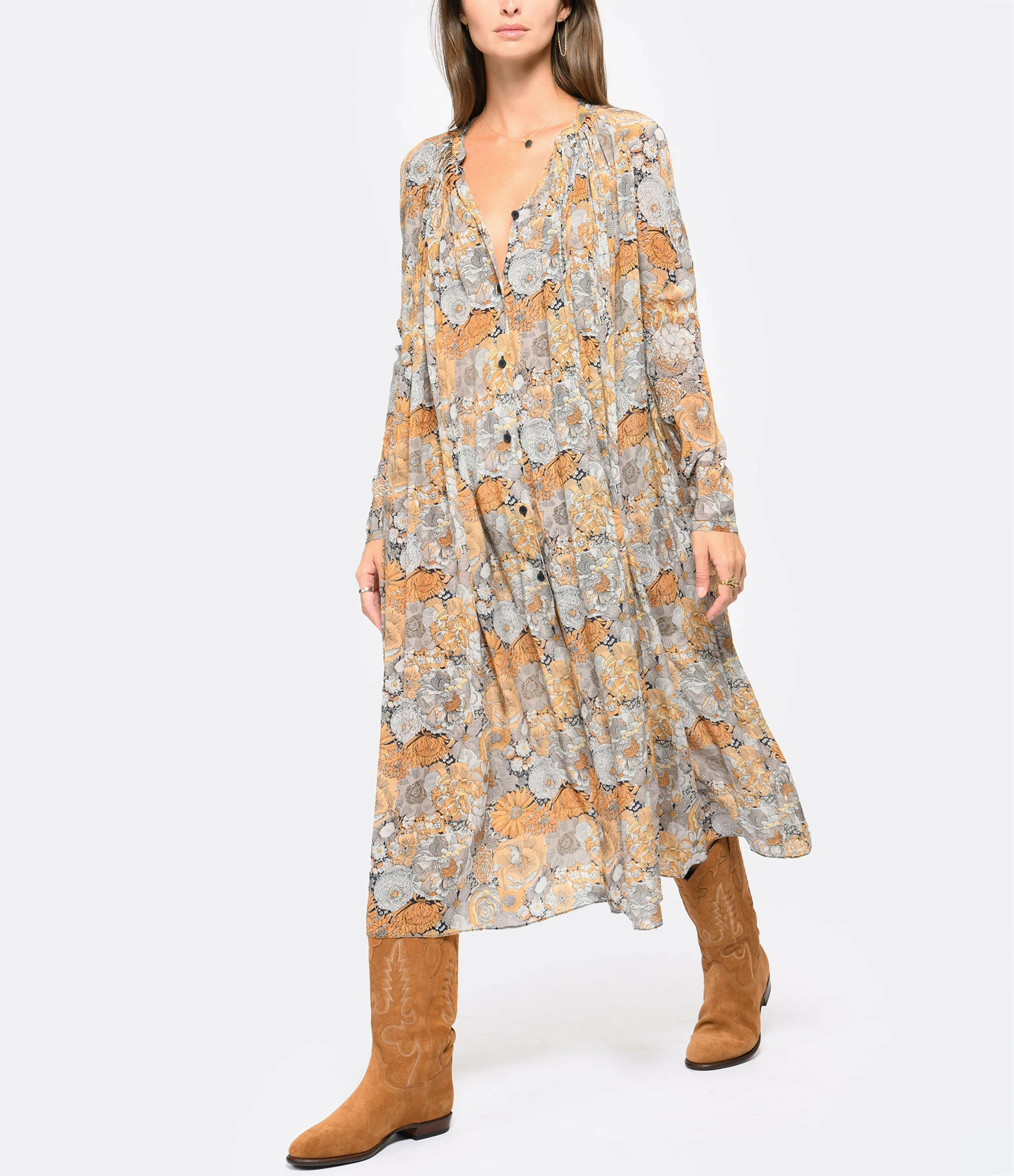 LAURENCE BRAS Robe Palie Imprimé Fleur 3 LAURENCE BRAS Robe Palie Imprimé Fleur - Image 3