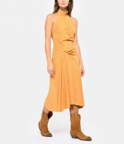 ISABEL MARANT Robe Calypso Caramel 6 ISABEL MARANT Robe Calypso Caramel -Boutique UGG unnamed file 2881