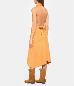 ISABEL MARANT Robe Calypso Caramel 7 ISABEL MARANT Robe Calypso Caramel -Boutique UGG unnamed file 2882