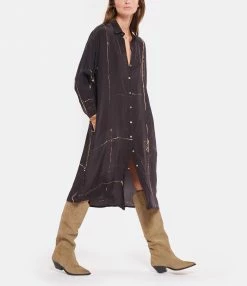 NOUS Robe Chemise Florence Gris 6 NOUS Robe Chemise Florence Gris -Boutique UGG unnamed file 2885
