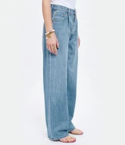 MOTHER Jean The Pleated Fun Dip Puddle Denim Nothing Else Like It -Boutique UGG unnamed file 290