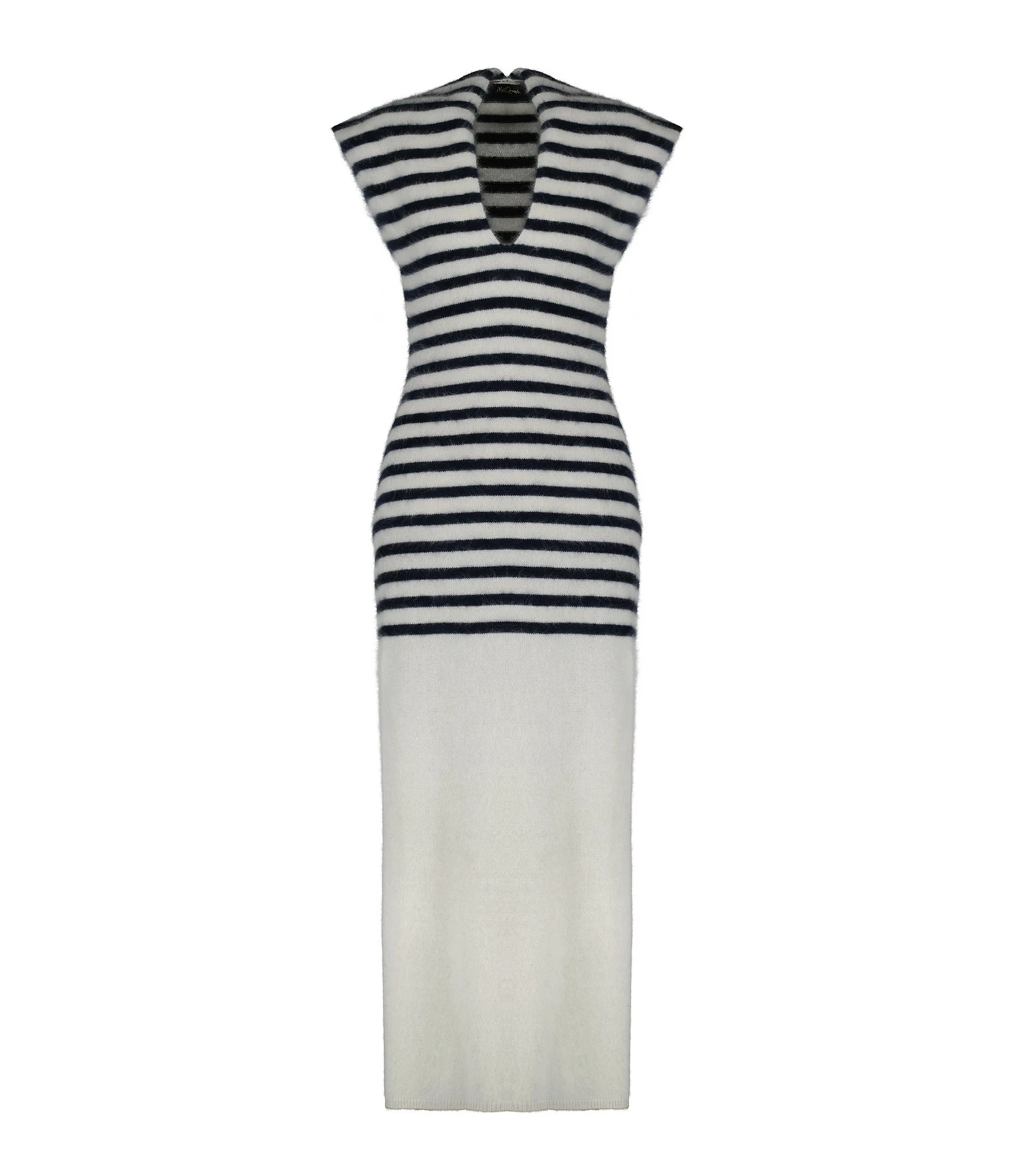 MES DEMOISELLES Robe Laine Maille Juliet Rayures Marine Blanc 1 MES DEMOISELLES Robe Laine Maille Juliet Rayures Marine Blanc