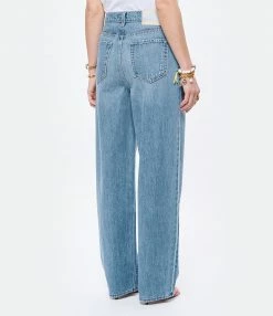 MOTHER Jean The Pleated Fun Dip Puddle Denim Nothing Else Like It -Boutique UGG unnamed file 291