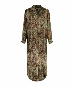 MAEVY MOUVEMENT LIBRE Robe Romanprint Serpent