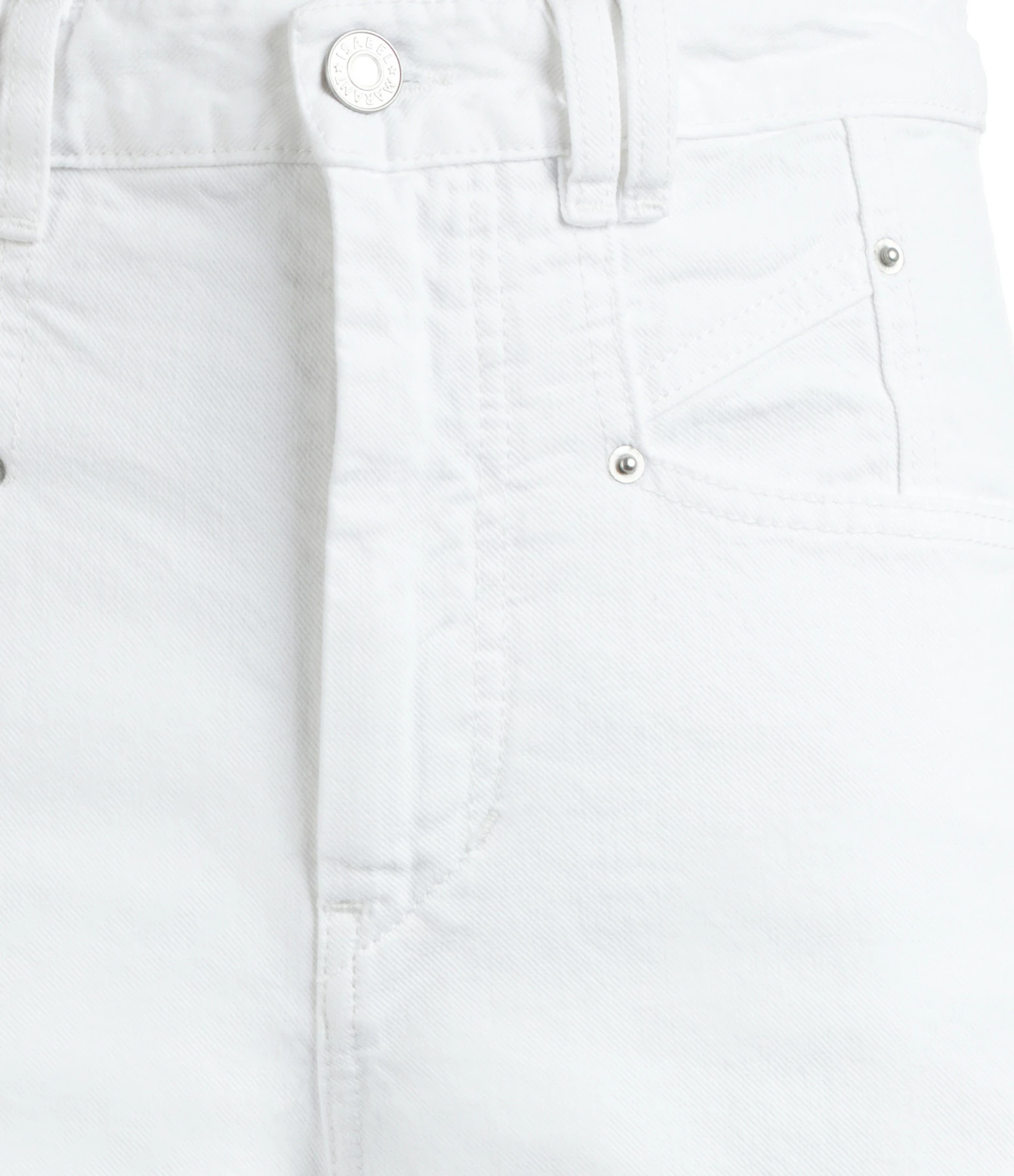 ISABEL MARANT Jean Lemony Denim Blanc 2 ISABEL MARANT Jean Lemony Denim Blanc - Image 2