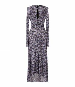 ISABEL MARANT Robe Jinelima Ultra Violet