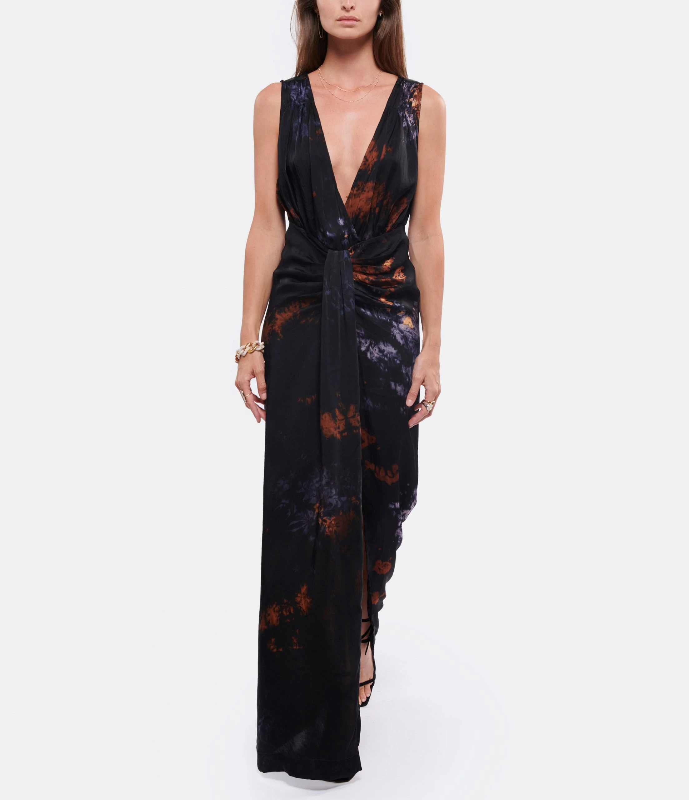 MES DEMOISELLES Robe Datan Multicolore 3 MES DEMOISELLES Robe Datan Multicolore - Image 3