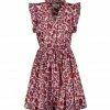 XIRENA Robe Leana Imprimé Positano Rose