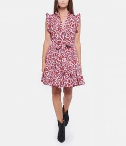 XIRENA Robe Leana Imprimé Positano Rose -Boutique UGG unnamed file 3014