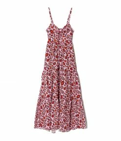 XIRENA Robe Lolita Imprimé Positano Rose