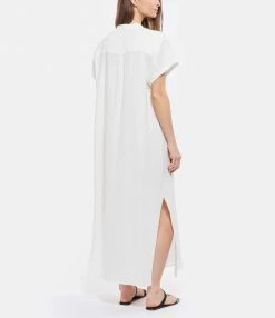 JEANNE VOULAND Robe Chemise Halen Gaze Coton Blanc 7 JEANNE VOULAND Robe Chemise Halen Gaze Coton Blanc -Boutique UGG unnamed file 3115