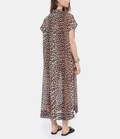 GANNI Caftan Coton Organique Léopard 5 GANNI Caftan Coton Organique Léopard -Boutique UGG unnamed file 3129