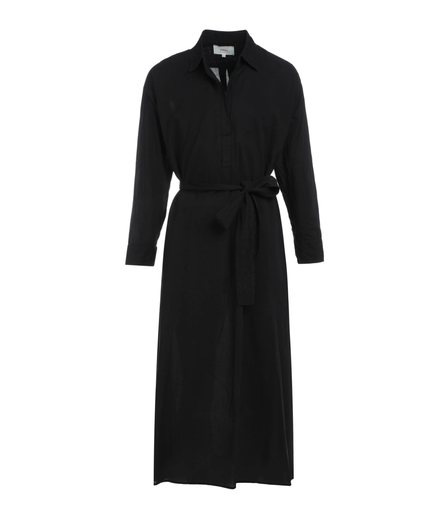 XIRENA Robe Hope Coton Noir 1 XIRENA Robe Hope Coton Noir