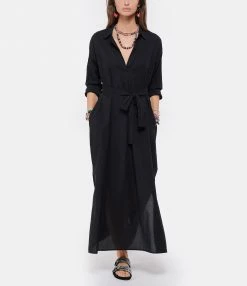 XIRENA Robe Hope Coton Noir 6 XIRENA Robe Hope Coton Noir -Boutique UGG unnamed file 3145