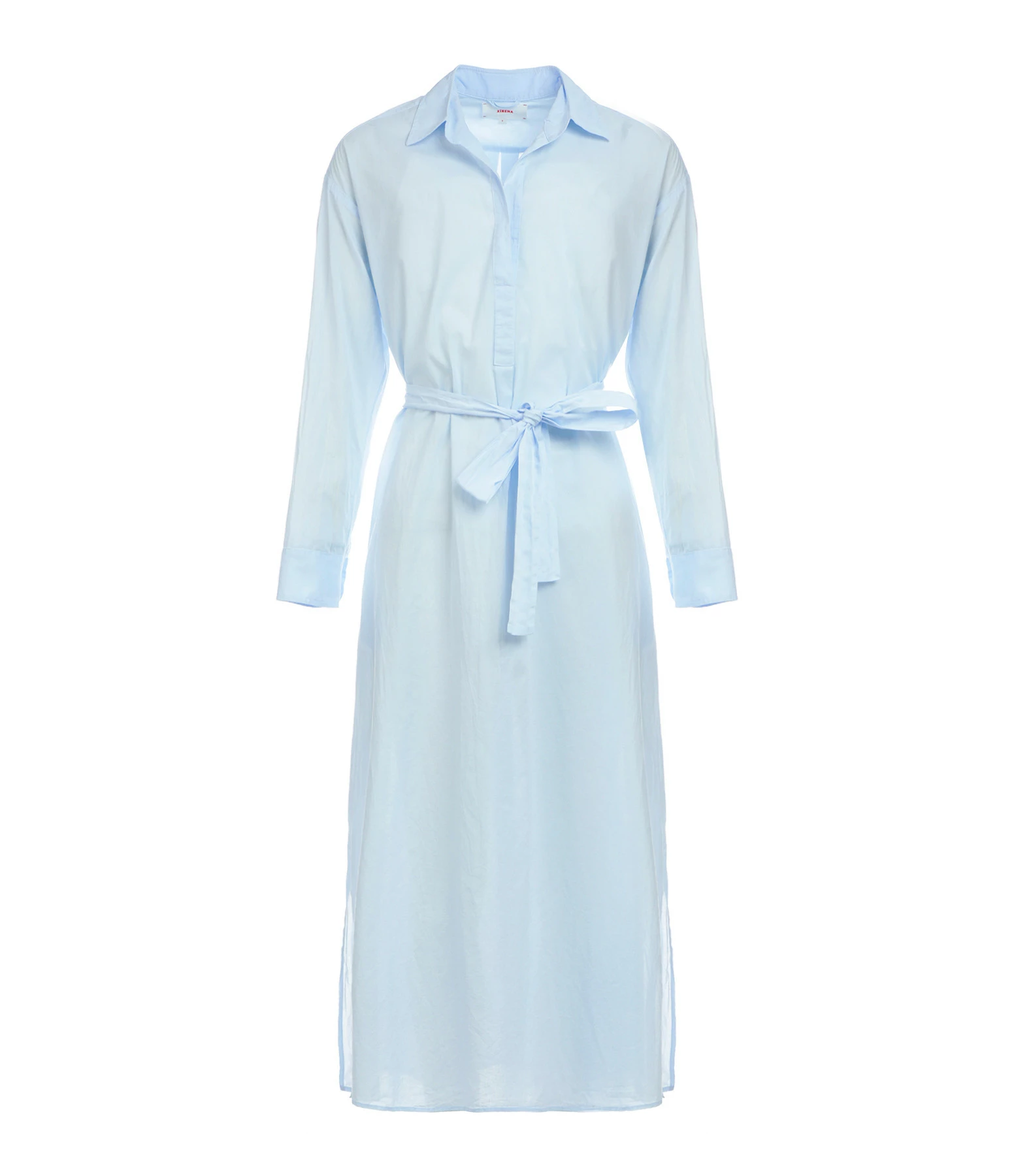 XIRENA Robe Hope Coton Bleu Sky 1 XIRENA Robe Hope Coton Bleu Sky