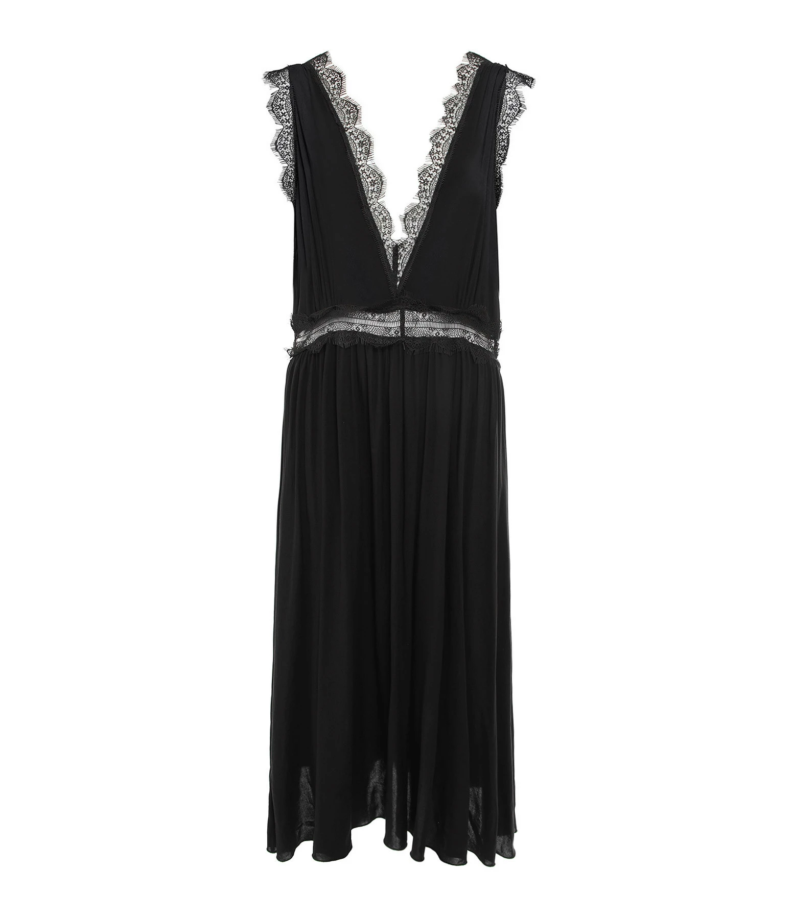 JEANNE VOULAND Robe Deva Dentelle Noir 1 JEANNE VOULAND Robe Deva Dentelle Noir