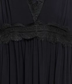 Alternative view of JEANNE VOULAND Robe Deva Dentelle Noir