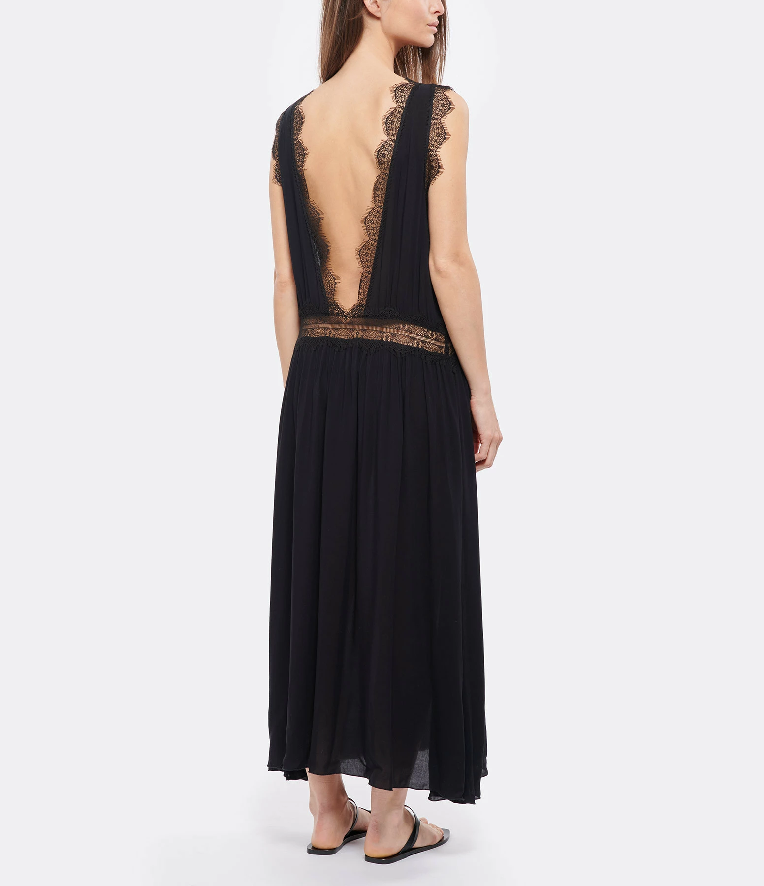 JEANNE VOULAND Robe Deva Dentelle Noir 4 JEANNE VOULAND Robe Deva Dentelle Noir - Image 4