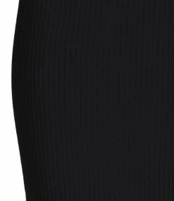Alternative view of MAJESTIC FILATURES Robe Col Polo Coton Noir