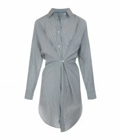 ISABEL MARANT ÉTOILE Robe Seen Coton Anthracite