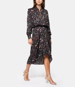 Alternative view of ISABEL MARANT ÉTOILE Robe Okleya Noir