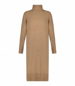 VANESSA BRUNO Robe Verna Laine Mérinos Camel